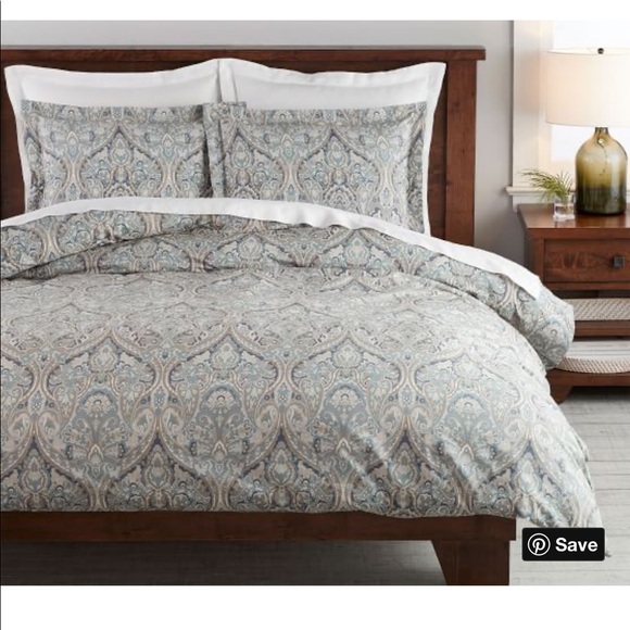 Pottery Barn Other - Pottery Barn Duvet cover and two shams. Taupe.